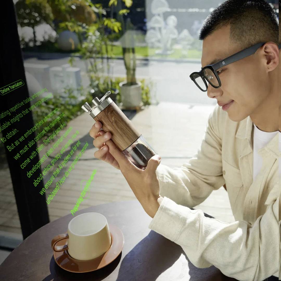 Rokid Augmented Reality Brille Schwarz 32GB Speicher: 32GB