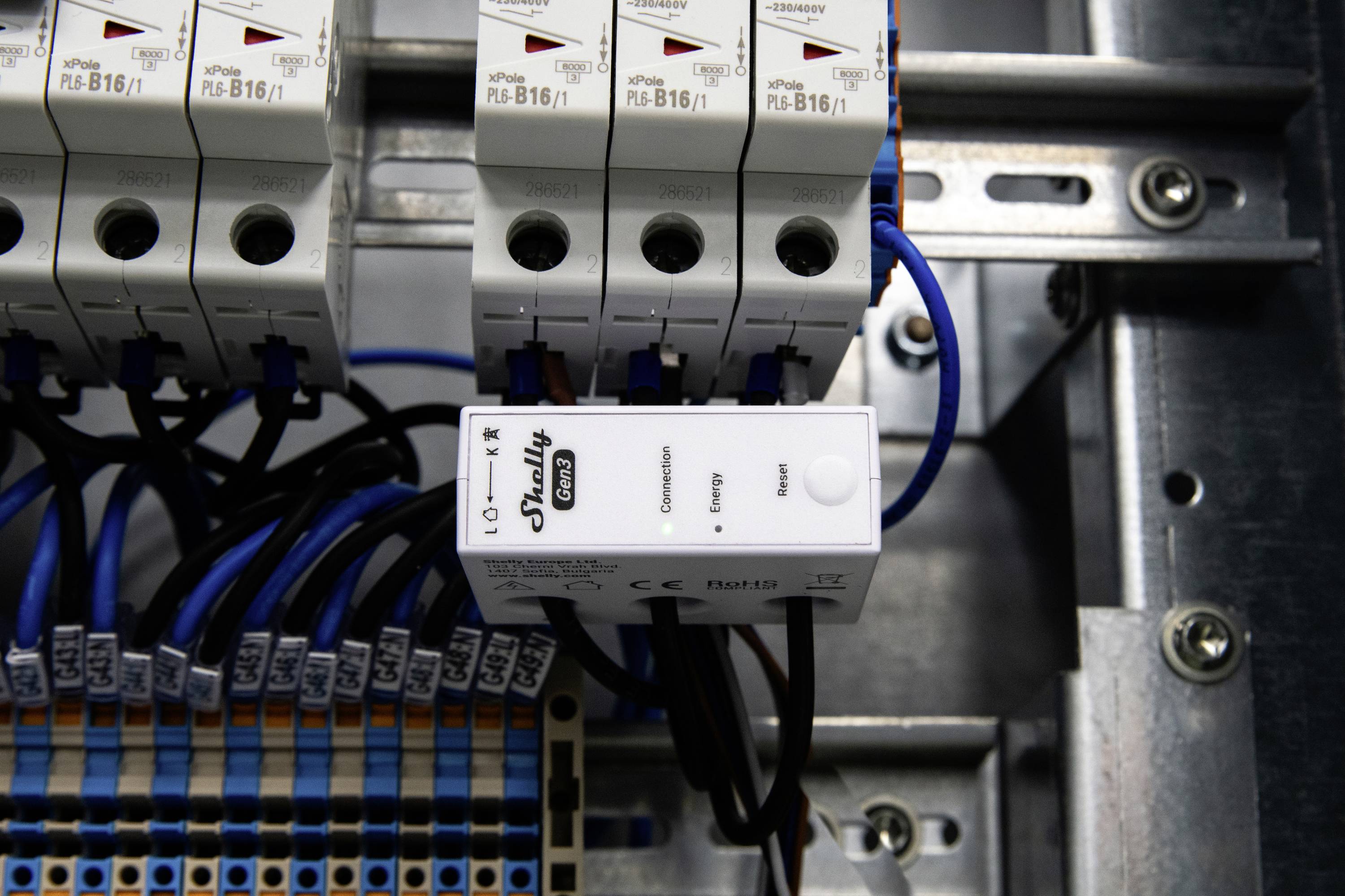 Shelly 3EM-63W Gen3 Stromzähler