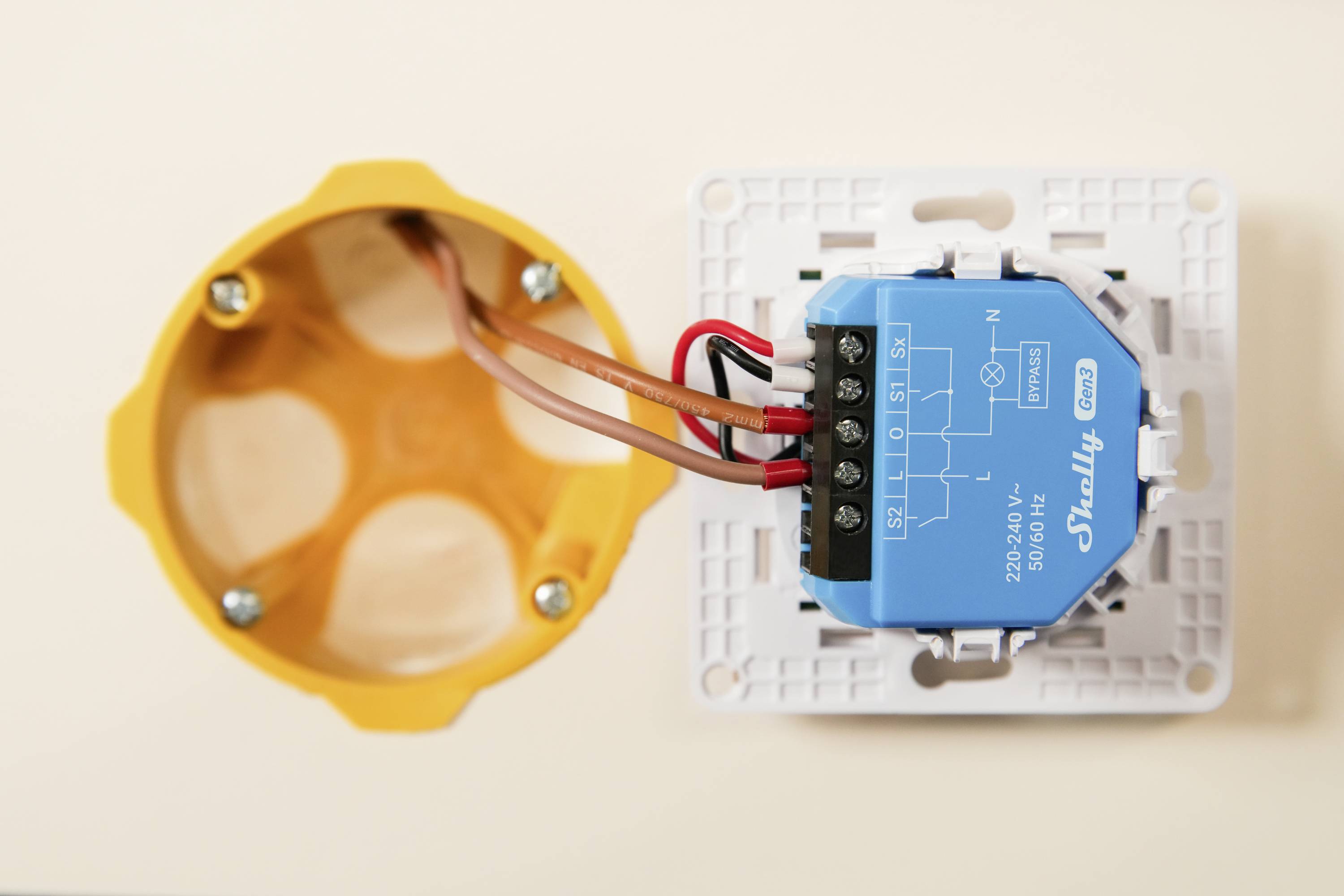 Shelly 1L Gen3 Funk-Schalter