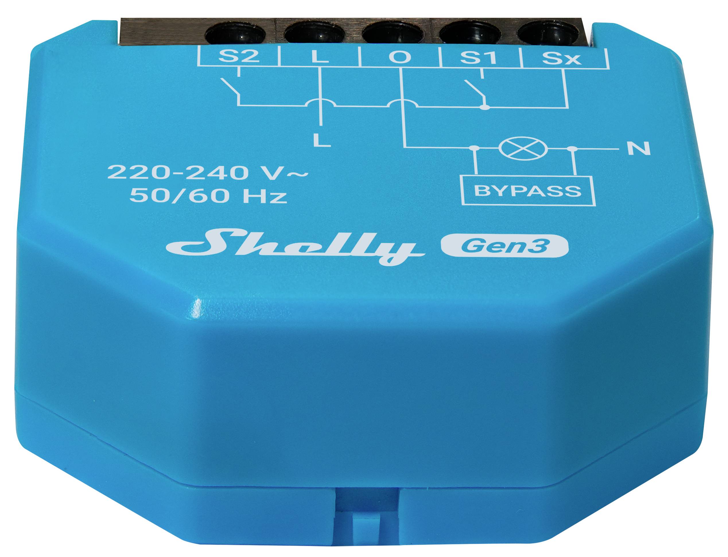 Shelly 1L Gen3 Funk-Schalter