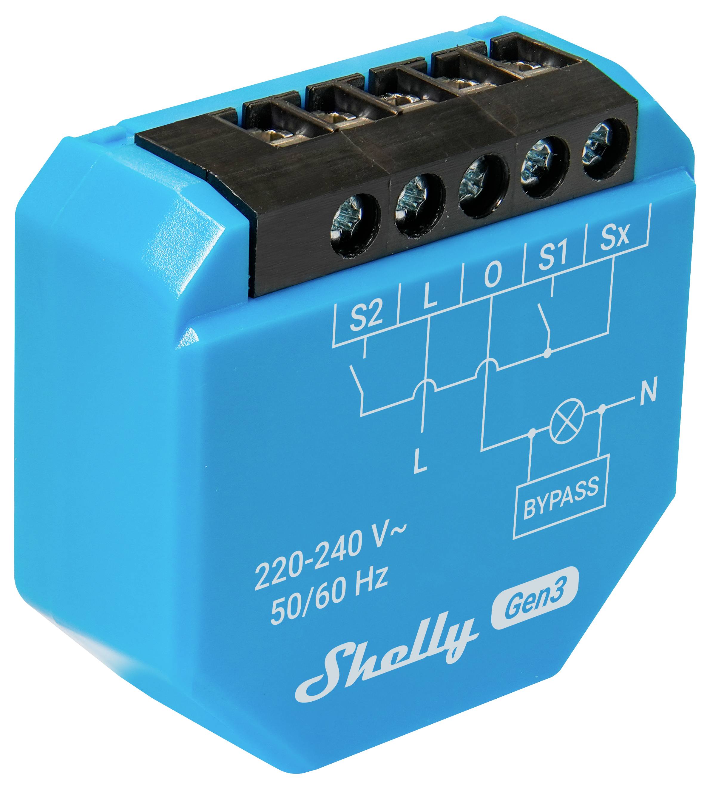 Shelly 1L Gen3 Funk-Schalter