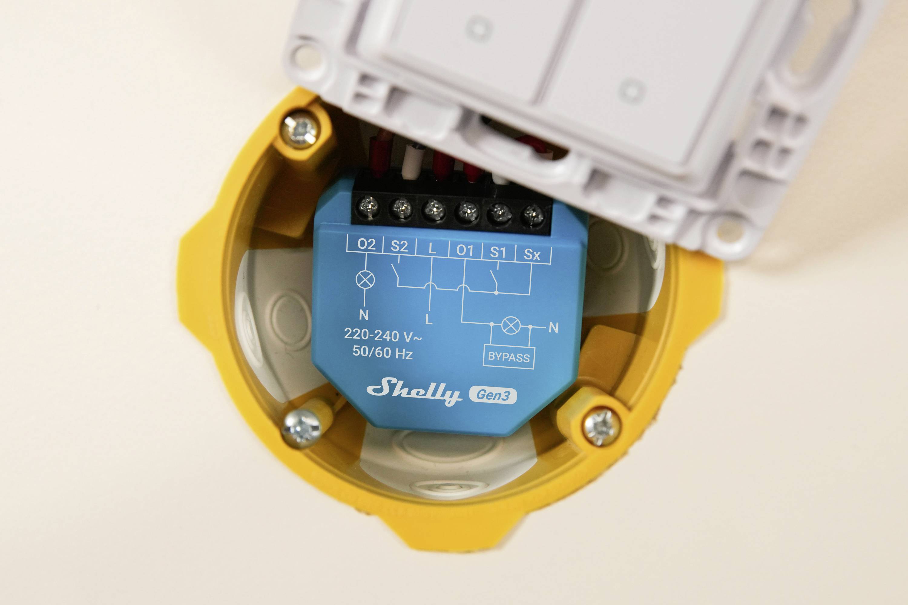 Shelly 2L Gen3 Funk-Schalter