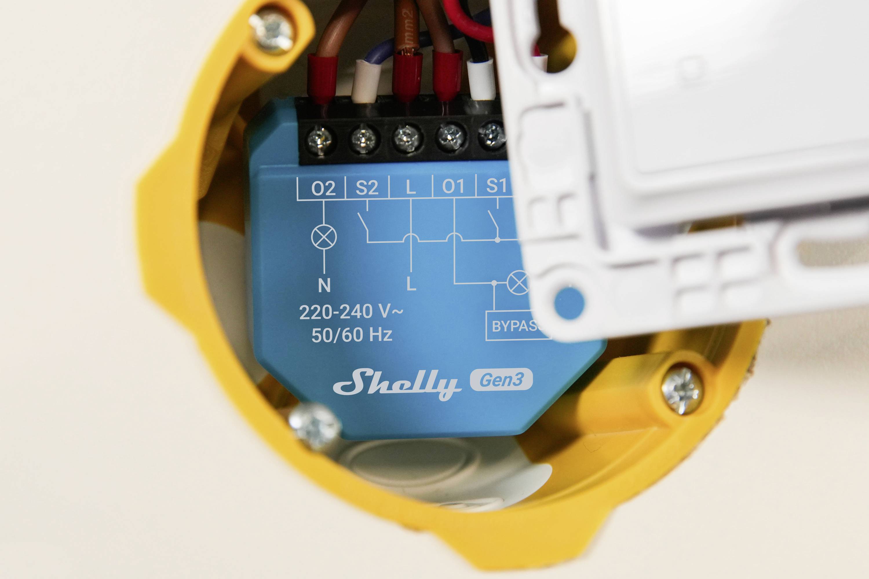 Shelly 2L Gen3 Funk-Schalter