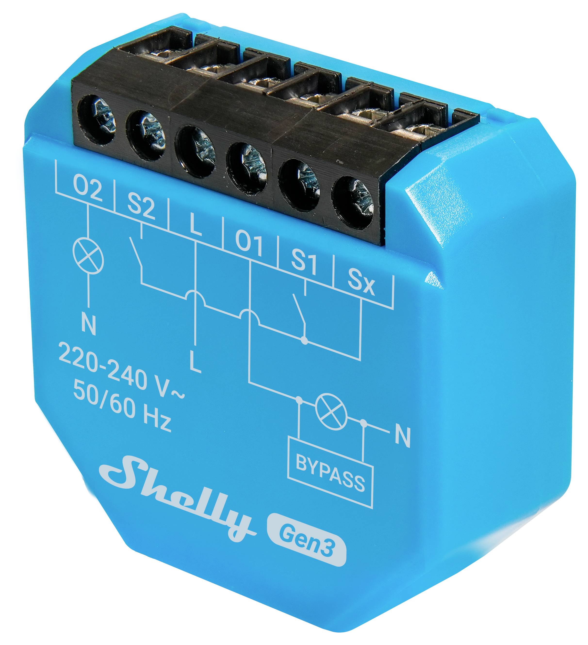 Shelly 2L Gen3 Funk-Schalter