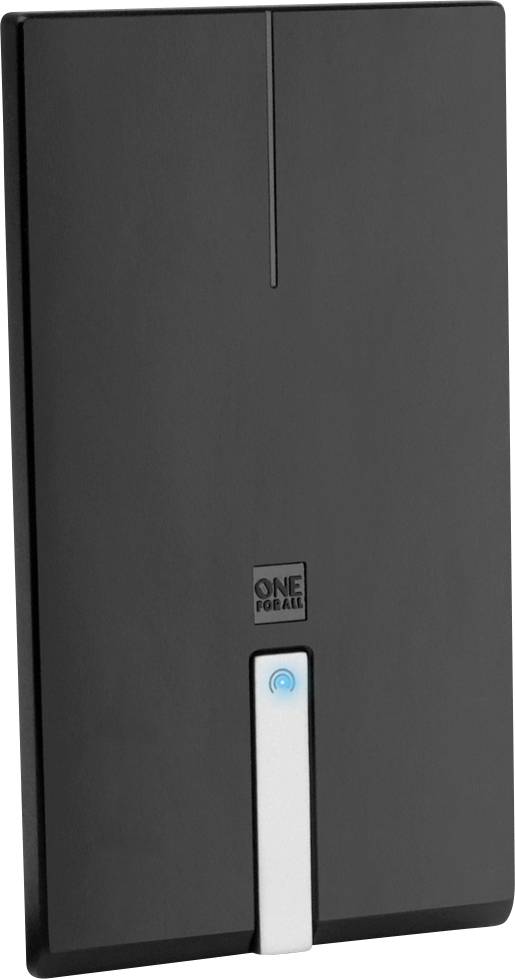 One For All SV9425 Aktive DVB-T/T2 Flachantenne Innenbereich Schwarz