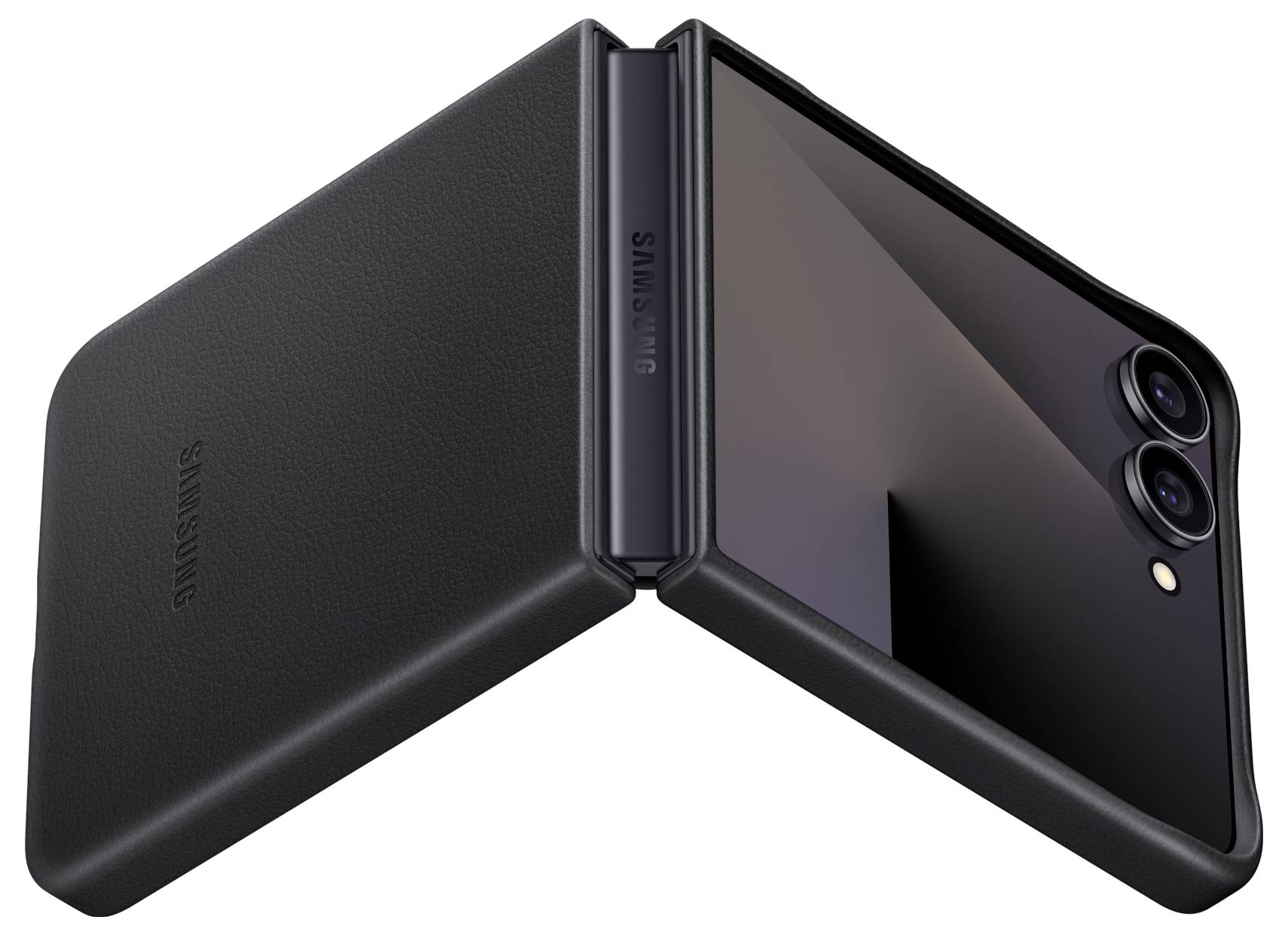 Samsung Kindsuit Case Z Flip7 Black Flip Case Galaxy Z Flip 7 Schwarz EF-VF766PBEGWW