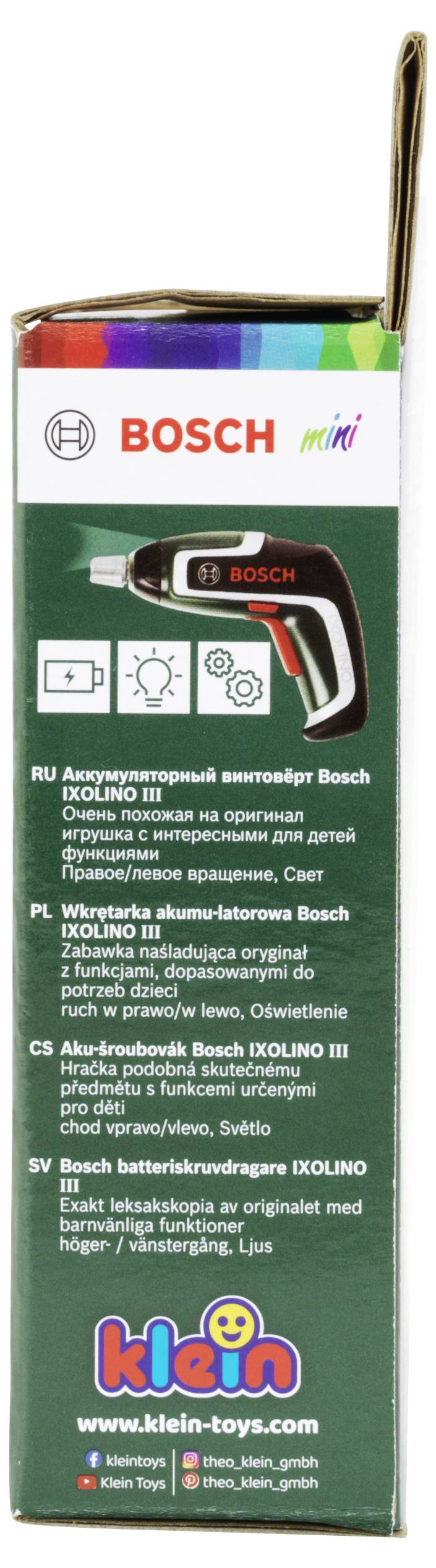 Theo Klein 8031 Bosch Akkuschrauber Ixolino 7