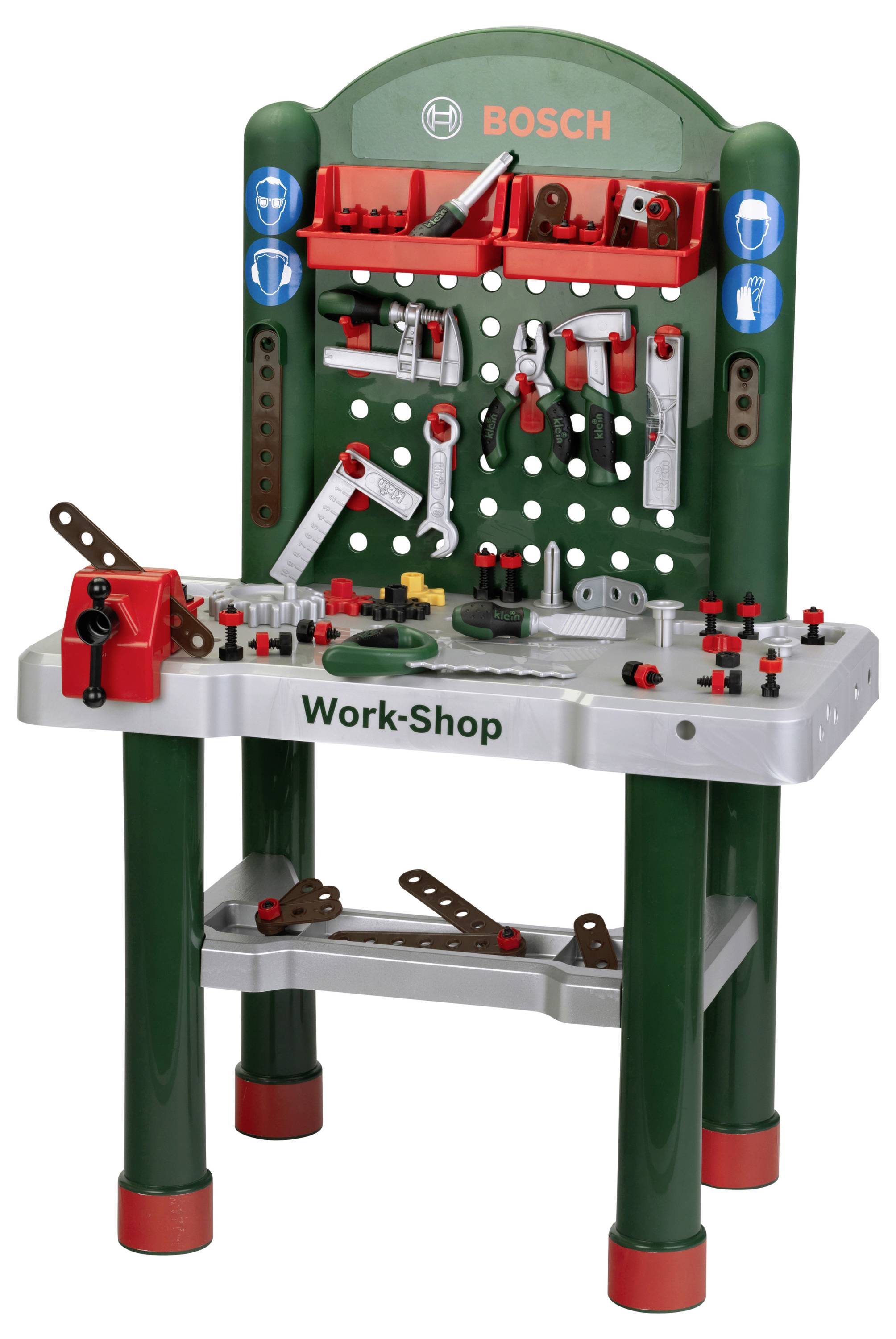 Theo Klein 8710 Bosch Workshop Kinderwerkbank inkl. Zubehör