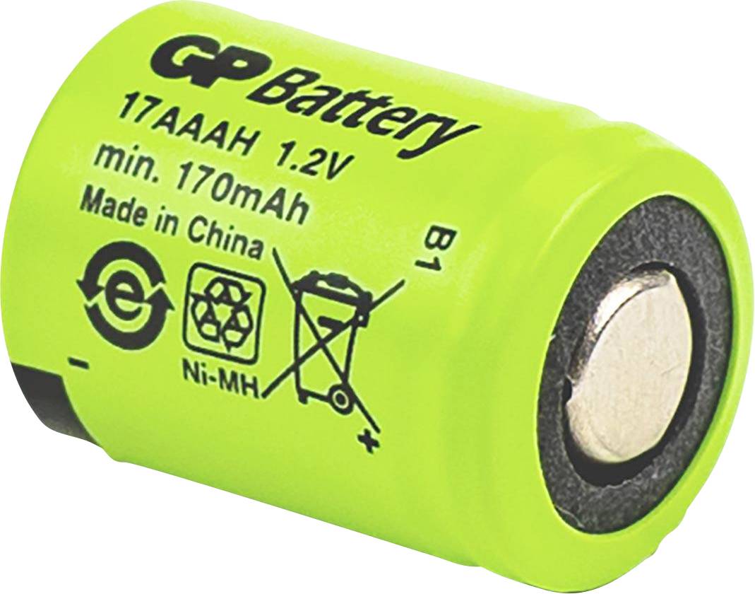 GP Ni-MH Industrial 170 AAAH 1/3AAA Mignon (AA)-Akku NiMH 1.2 V 170 mAh