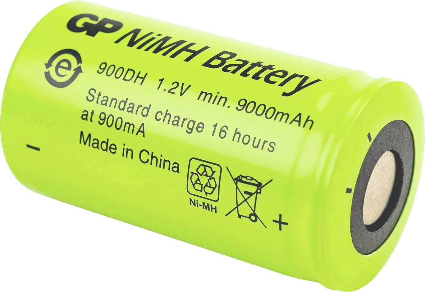 GP Ni-MH Industrial 9000 DH C1 Mono (D)-Akku NiMH 1.2 V 9000 mAh 1 St.