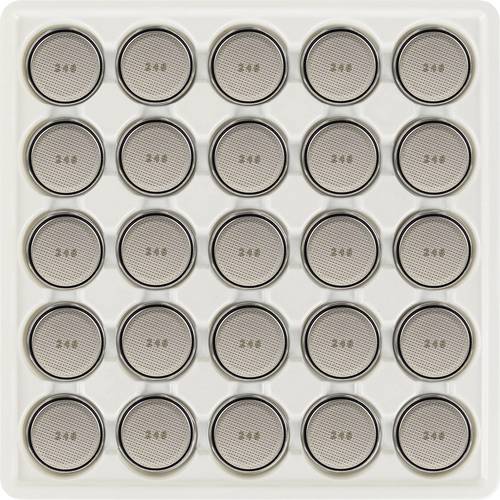 GP CR2032 Bulk Knopfzellen-Set 3 V 230 mAh 25 St.