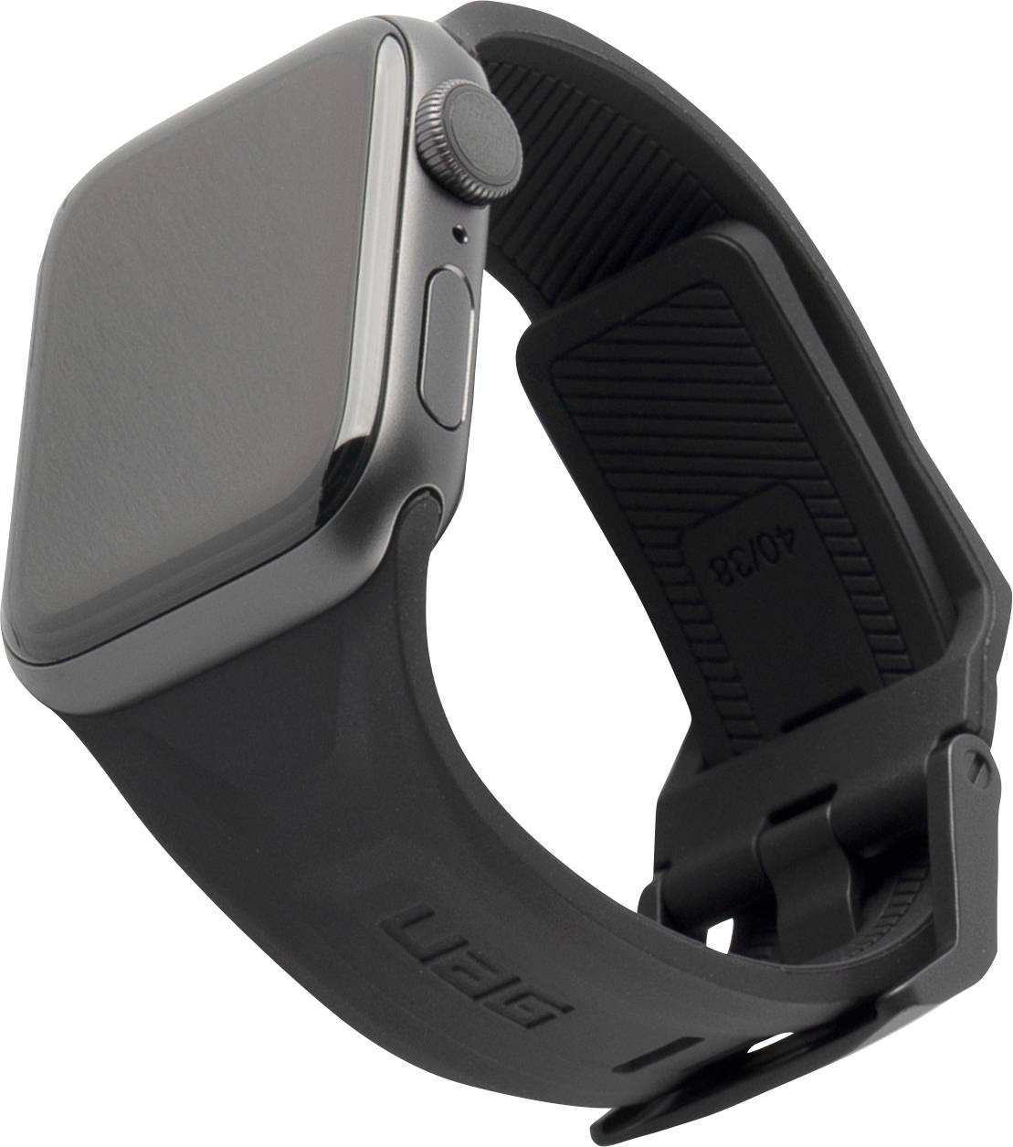 Urban Armor Gear Scout Sportarmband 44 mm, 45 mm, 46mm Schwarz Watch Ultra 2, Watch Ultra 3