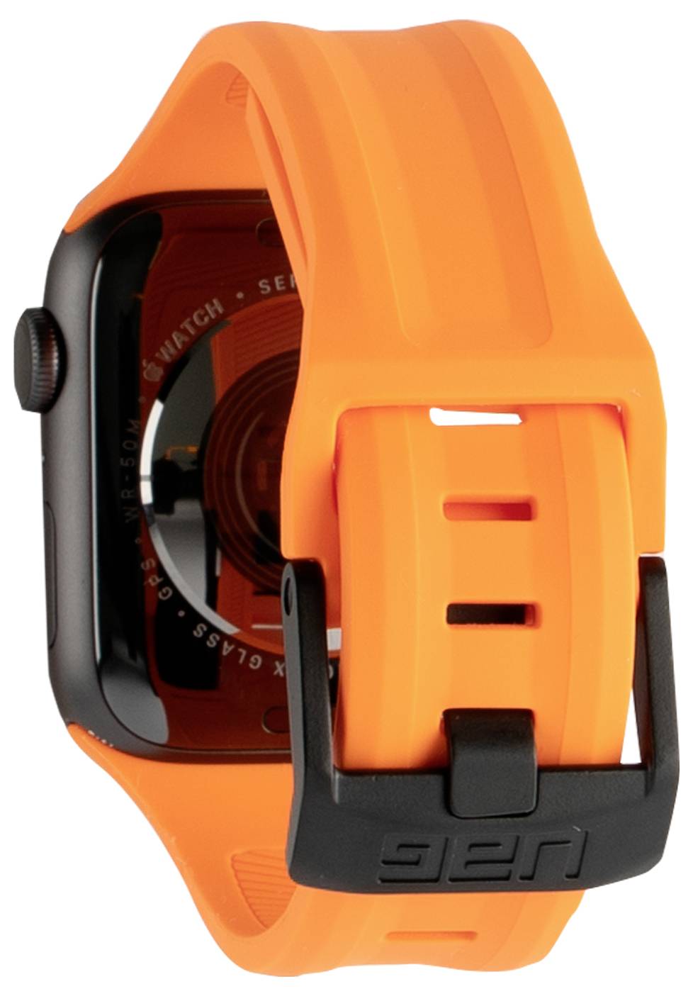Urban Armor Gear Scout Sportarmband 44 mm, 45 mm, 46mm Orange Watch Ultra 2, Watch Ultra 3