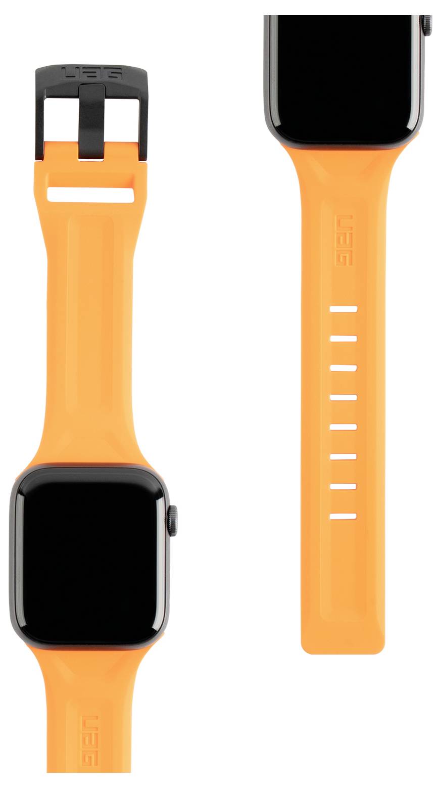 Urban Armor Gear Scout Sportarmband 44 mm, 45 mm, 46mm Orange Watch Ultra 2, Watch Ultra 3