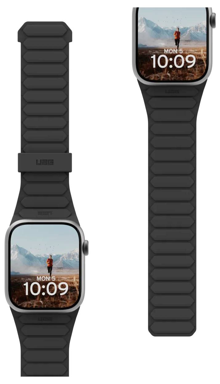 Urban Armor Gear Pathfinder Armband 40 mm, 41 mm, 42mm Uni Schwarz, Titan Watch Series 4, Watch Series 5, Watch Series 6, Watch