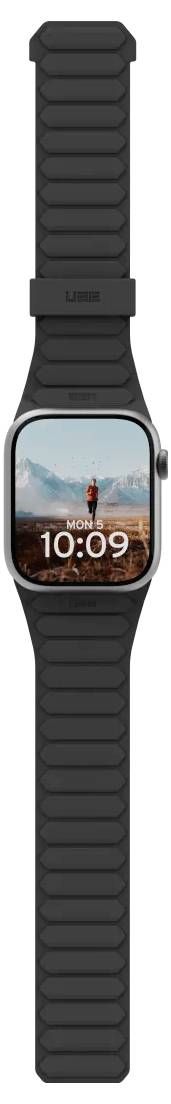 Urban Armor Gear Pathfinder Armband 40 mm, 41 mm, 42mm Uni Schwarz, Titan Watch Series 4, Watch Series 5, Watch Series 6, Watch