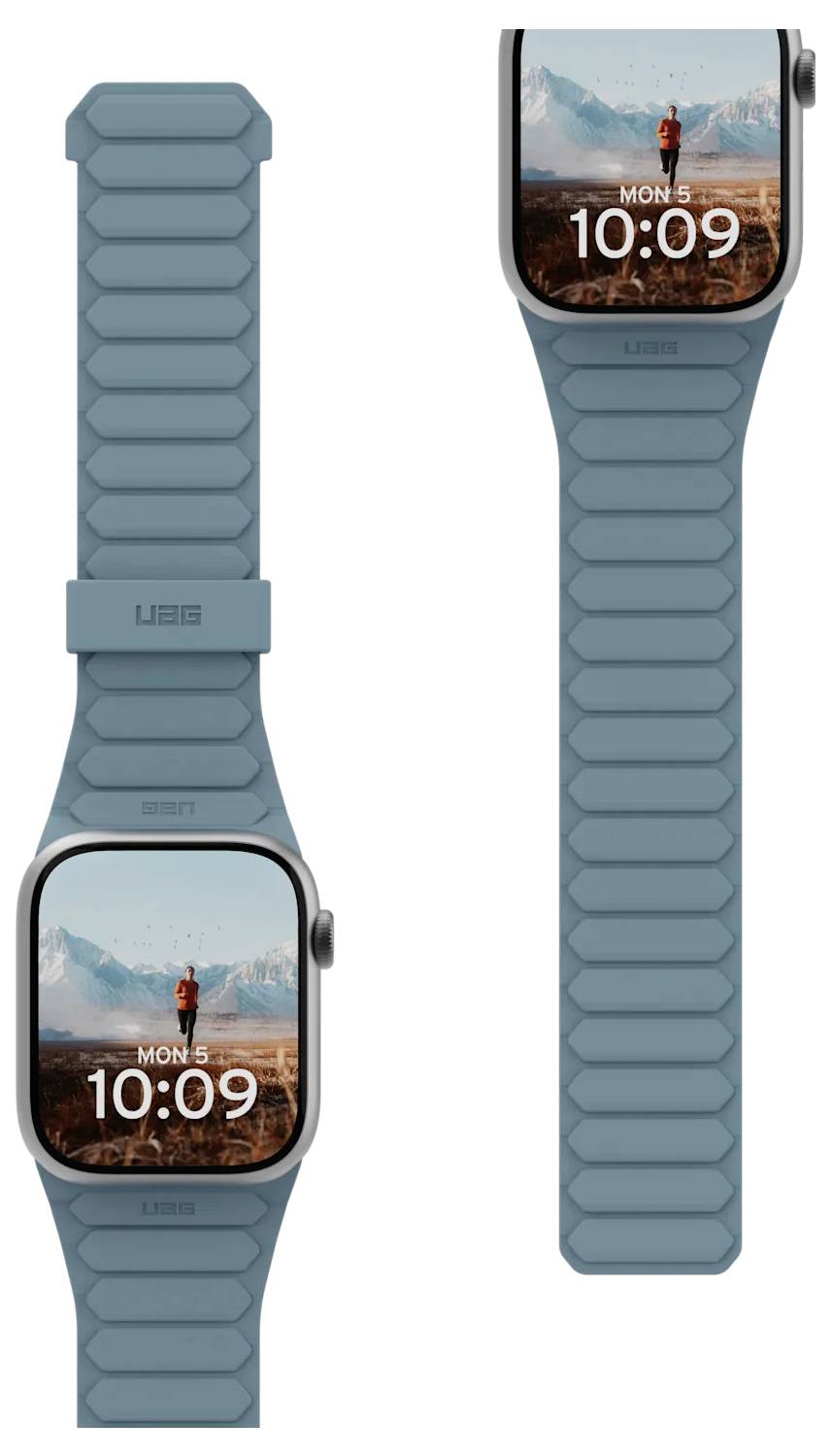 Urban Armor Gear Pathfinder Armband 40 mm, 41 mm, 42mm Uni Beige, Himmelblau Watch Series 4, Watch Series 5, Watch Series