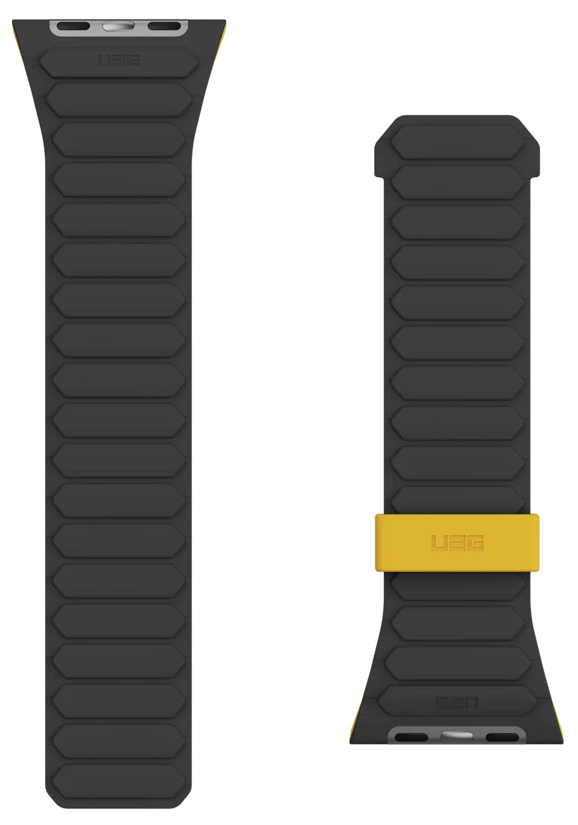 Urban Armor Gear Pathfinder Armband 44 mm, 45 mm, 46mm Uni Gelb, Schwarz Watch Series 4, Watch Series 5, Watch Series 6, Watch