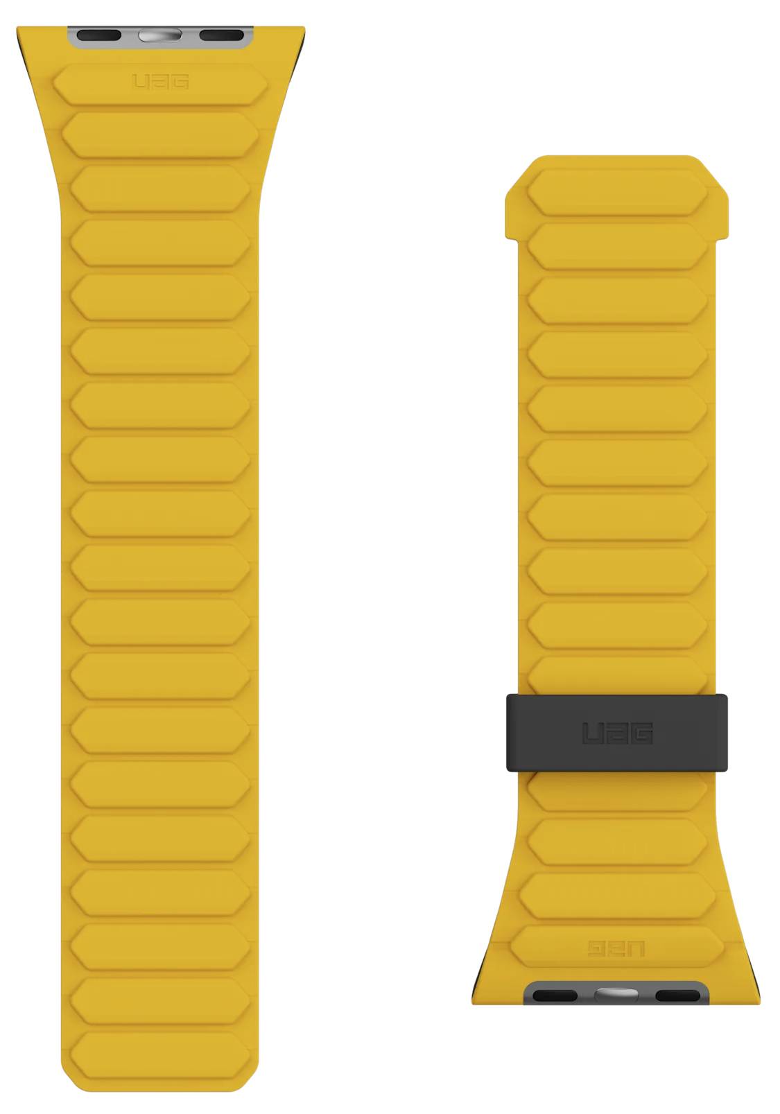 Urban Armor Gear Pathfinder Armband 44 mm, 45 mm, 46mm Uni Gelb, Schwarz Watch Series 4, Watch Series 5, Watch Series 6, Watch