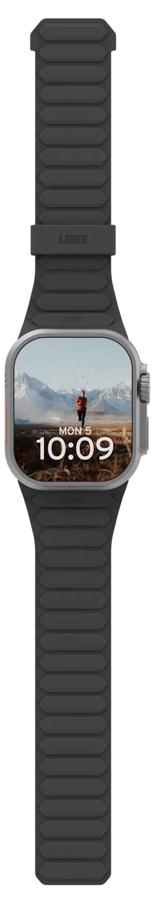 Urban Armor Gear Pathfinder Armband 44 mm, 45 mm, 46mm Uni Gelb, Schwarz Watch Series 4, Watch Series 5, Watch Series 6, Watch