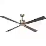 CasaFan ECO NEO III 152 MA-NB/KI WiFi Flügel Nussbaum/Kirsche Deckenventilator Messing-antik mit Fernbedienung, Timer CasaFan ECO NEO III 152 MA-NB/KI WiFi Flügel Nussbaum/Kirsche Deckenventilator Messing-antik mit Fernbedienung, Timer