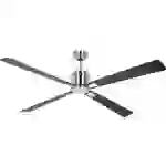 CasaFan ECO NEO III 152 BN-NB/KI WiFi Flügel Nussbaum/Kirsche Deckenventilator Chrom (gebürstet) mit Fernbedienung, Timer CasaFan ECO NEO III 152 BN-NB/KI WiFi Flügel Nussbaum/Kirsche Deckenventilator Chrom (gebürstet) mit Fernbedienung, Timer