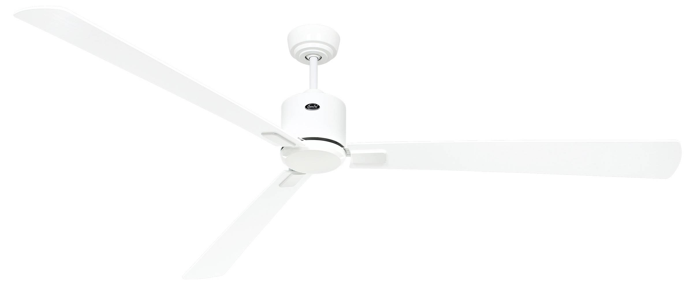 CasaFan ECO NEO III 180-4 WE-WE/LG WiFi Flügel Weiß/Lichtgrau Deckenventilator Weiß mit Fernbedienung, Timer, Winterbetrieb, App