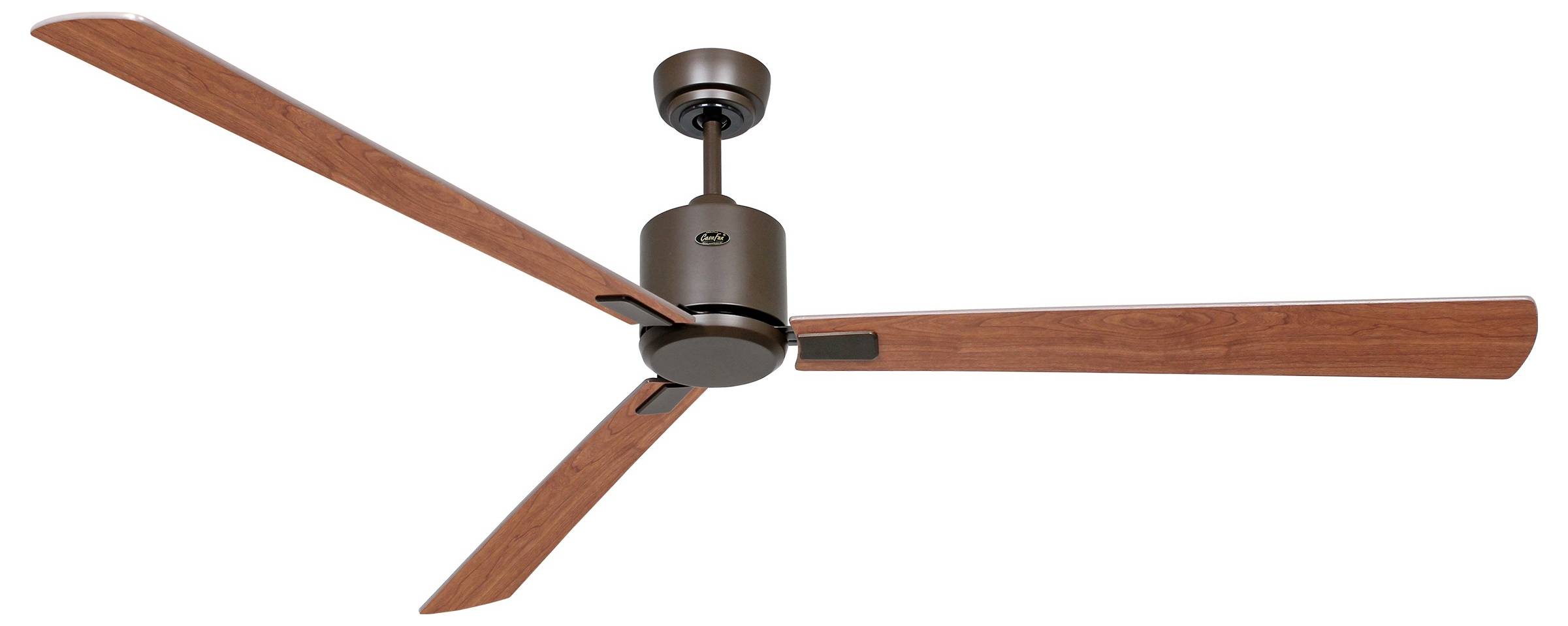 CasaFan ECO NEO III 180-4 BZ-NB/KI WiFi Flügel Nussbaum/Kirsche Deckenventilator Bronze mit Fernbedienung, Timer, Winterbetrieb