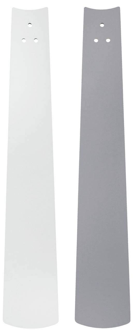 CasaFan ECO NEO III 180-4 BN-WE/LG WiFi Flügel Weiß/Lichtgrau Deckenventilator Chrom (gebürstet) mit Fernbedienung, Timer