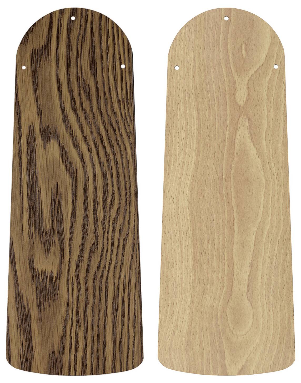 CasaFan FLAT 103-III MG-EA/BU Flügel Eiche antik/Buche Deckenventilator Messing (gebürstet) Wendbare Flügel, Winterbetrieb