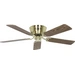 CasaFan FLAT 132-III MG-EA/BU Flügel Eiche antik/Buche Deckenventilator Messing (gebürstet) Wendbare Flügel, Winterbetrieb CasaFan FLAT 132-III MG-EA/BU Flügel Eiche antik/Buche Deckenventilator Messing (gebürstet) Wendbare Flügel, Winterbetrieb