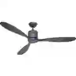 CasaFan AEROPLAN ECO 132 BG-SW Flügel Massivholz Schwarz Deckenventilator Basalt-Grau mit Fernbedienung, Timer, Winterbetrieb CasaFan AEROPLAN ECO 132 BG-SW Flügel Massivholz Schwarz Deckenventilator Basalt-Grau mit Fernbedienung, Timer, Winterbetrieb