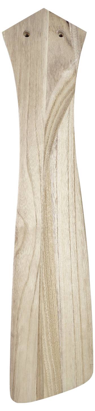 CasaFan MACAU 132 BN-NT Flügel natur mit Fernbedienung Deckenventilator Chrom (gebürstet) mit Fernbedienung, Winterbetrieb