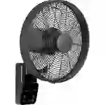 CasaFan AIROS ECO DESIGN WALL SW Wandventilator Schwarz mit Fernbedienung, Timer CasaFan AIROS ECO DESIGN WALL SW Wandventilator Schwarz mit Fernbedienung, Timer