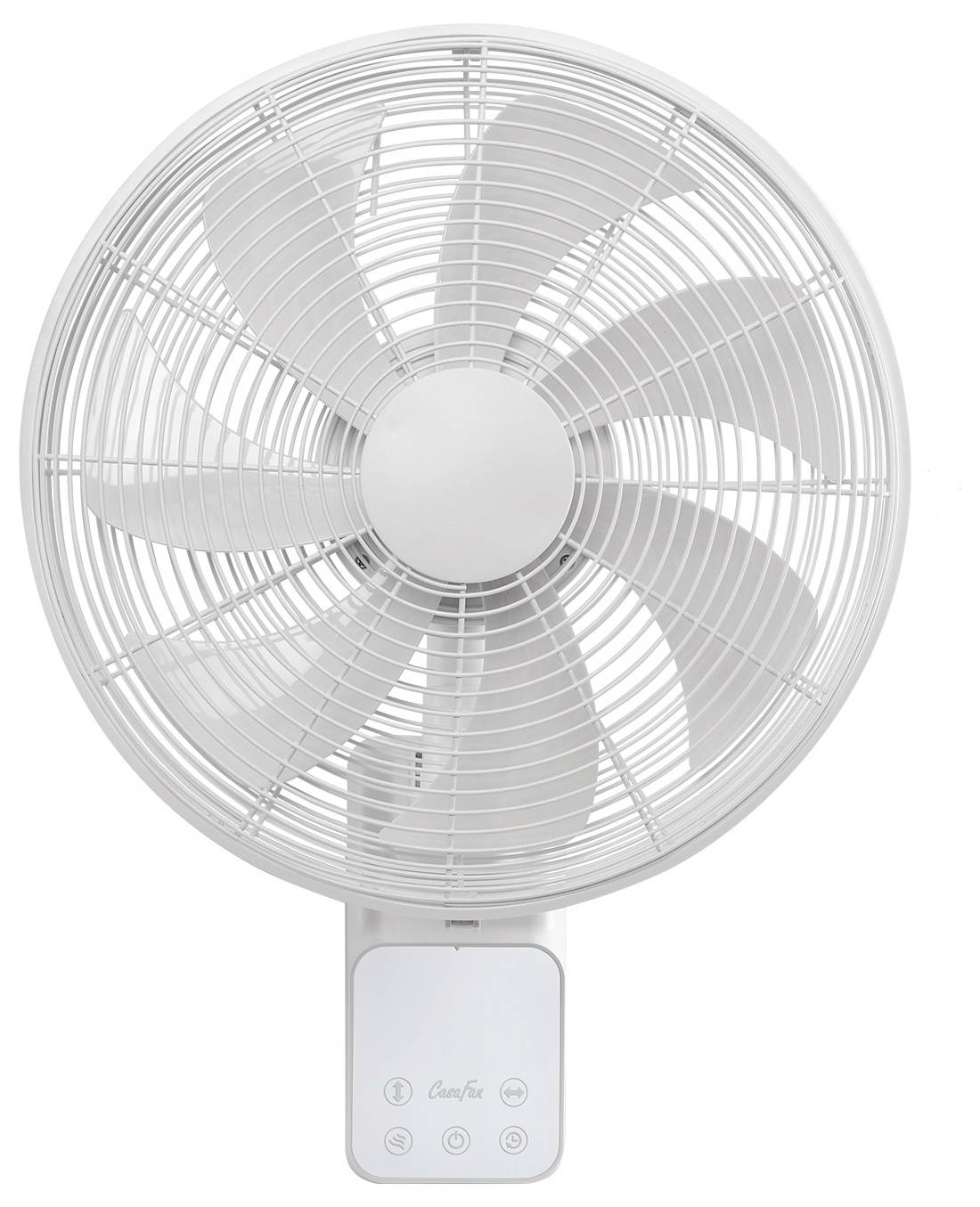 CasaFan AIROS ECO DESIGN WALL WE Wandventilator Weiß mit Fernbedienung, Timer