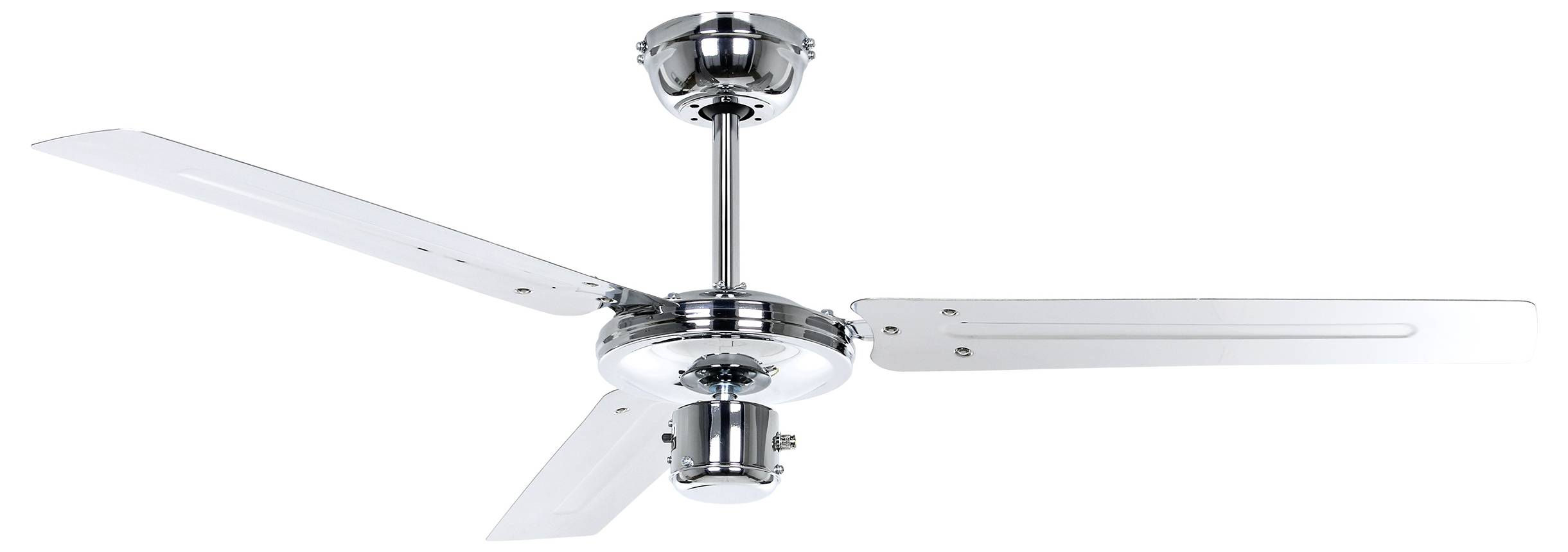 CasaFan TRISTAR-Z 120 CH Flügel Chrom Deckenventilator Chrom