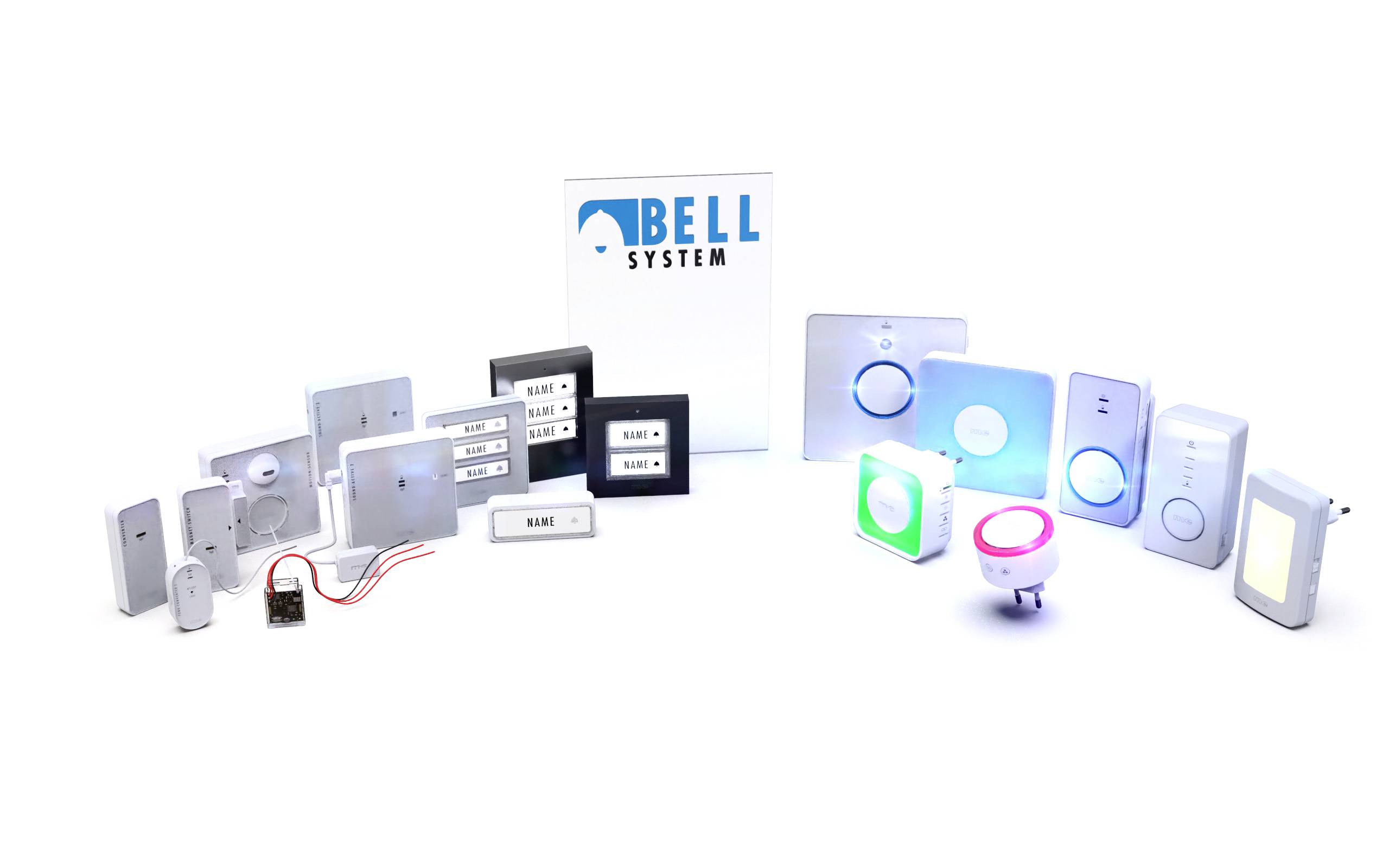 M-e modern-electronics 100060 Funkklingel beleuchtet