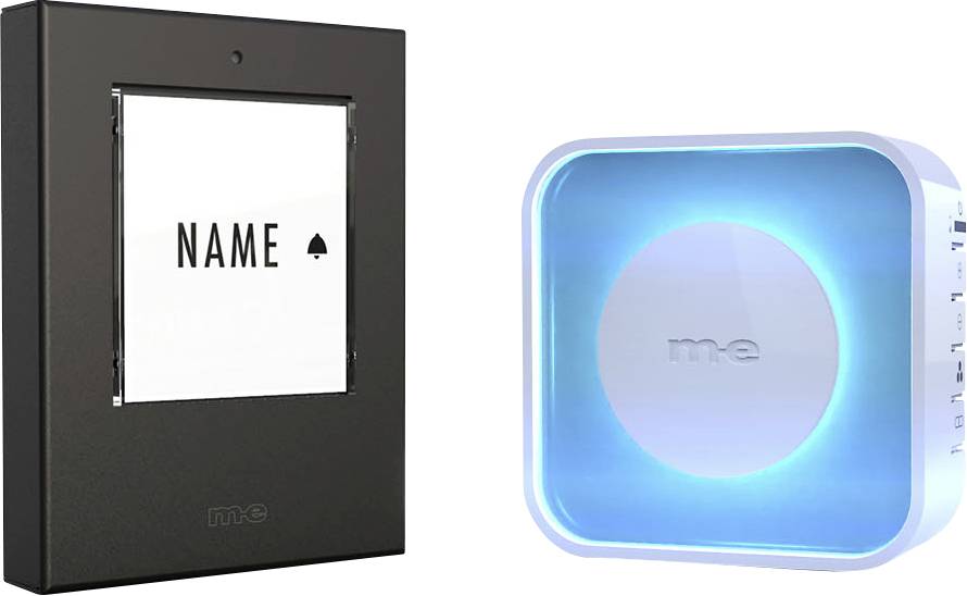 M-e modern-electronics 100061 Funkklingel beleuchtet