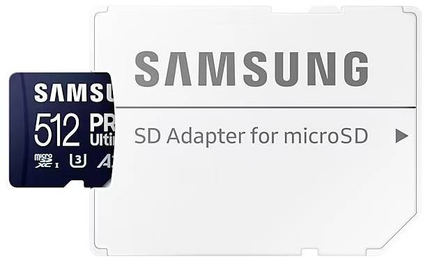 Samsung PRO ULTIMATE SD Card 512GB (2023) SD-Karte 512GB