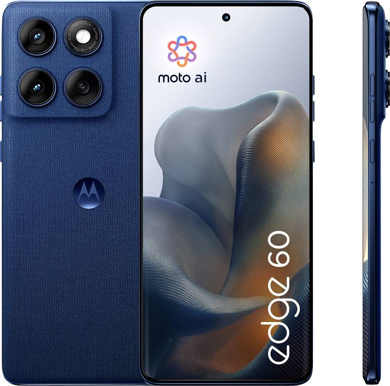 Motorola Edge 60 512GB Gibraltar Sea EEK A (A - G) 16.9cm (6.67 Zoll) Smartphone