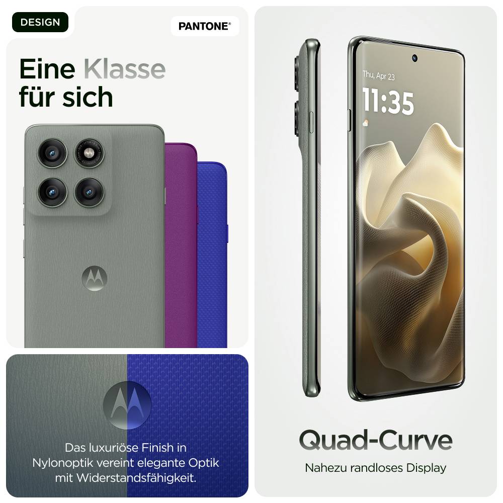 Motorola Edge 60 Pro 512GB Shadow EEK A (A - G) 16.9cm (6.67 Zoll) Smartphone