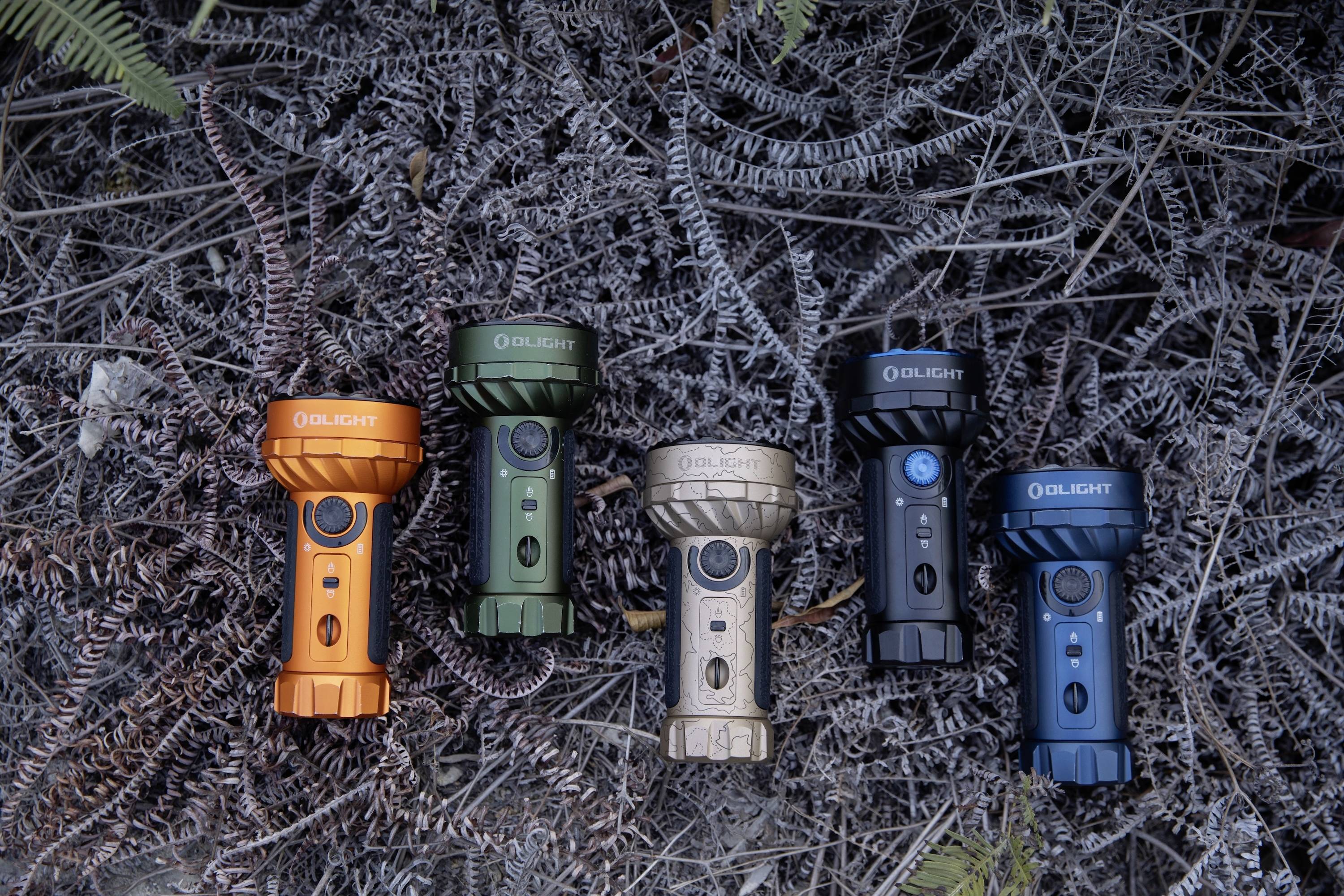 OLight LED Mini-Taschenlampe Große Reichweite akkubetrieben 7000lm 462g