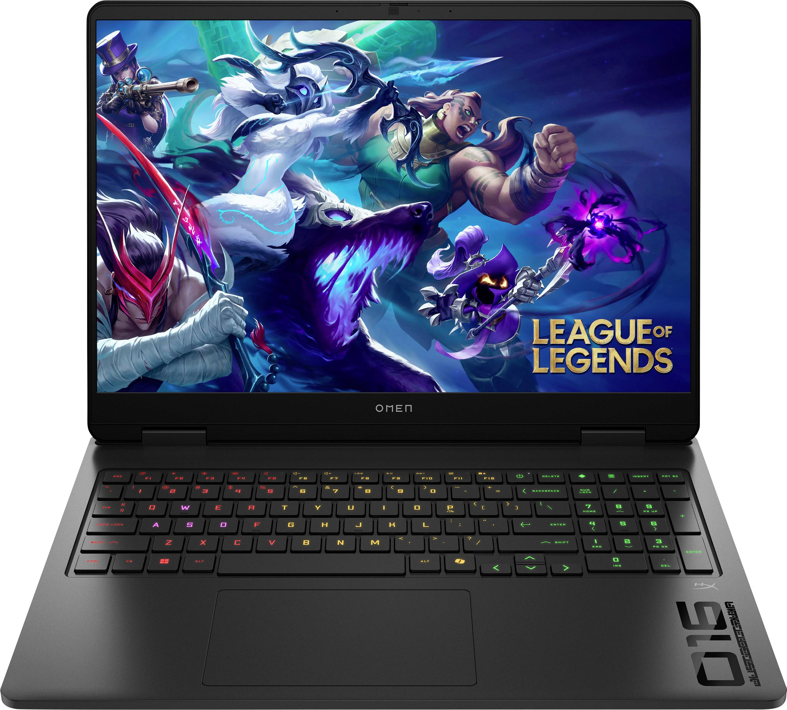 HP Gaming Notebook 40.6 cm (16 Zoll) 2K AMD Ryzen 9 8940HX 16 GB RAM 1 TB SSD Deutsch, QWERTZ AMD AMD Radeon 610M Nvidia NVIDIA GeForce RTX 5060