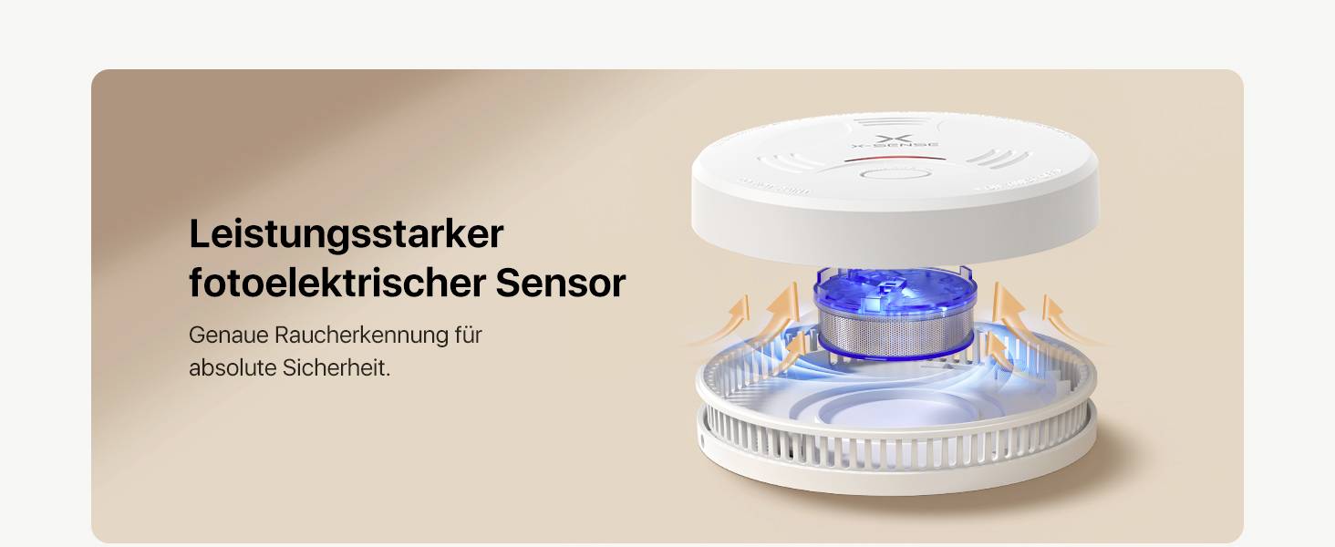 X-Sense SD11 Rauchwarnmelder (B x H x T) 122 x 44 x 122mm 1St.