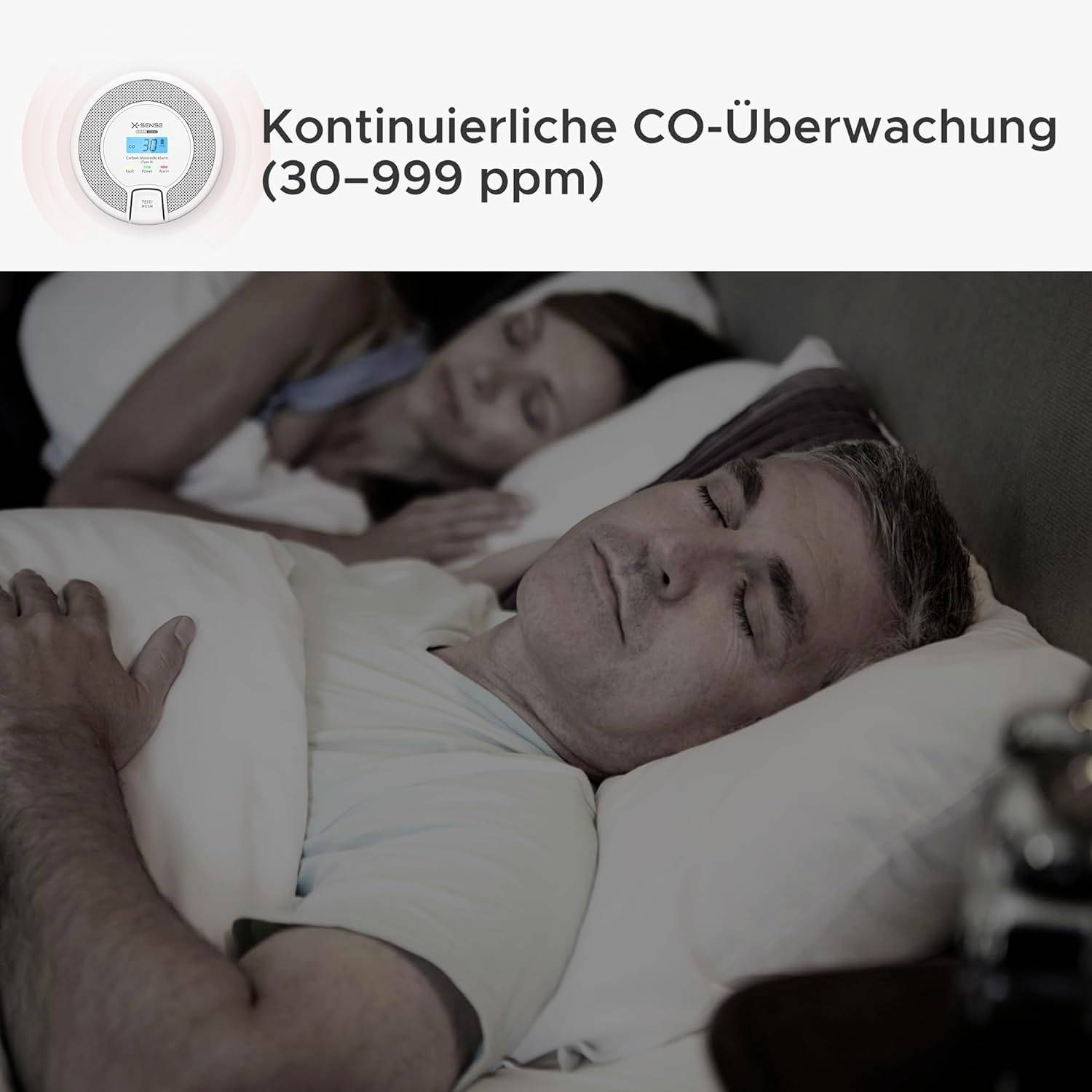 X-Sense CO3D Kohlenmonoxid-Melder