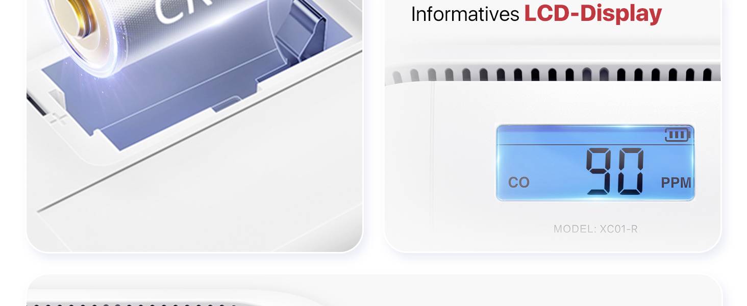 X-Sense XC01-R Kohlenmonoxid-Melder