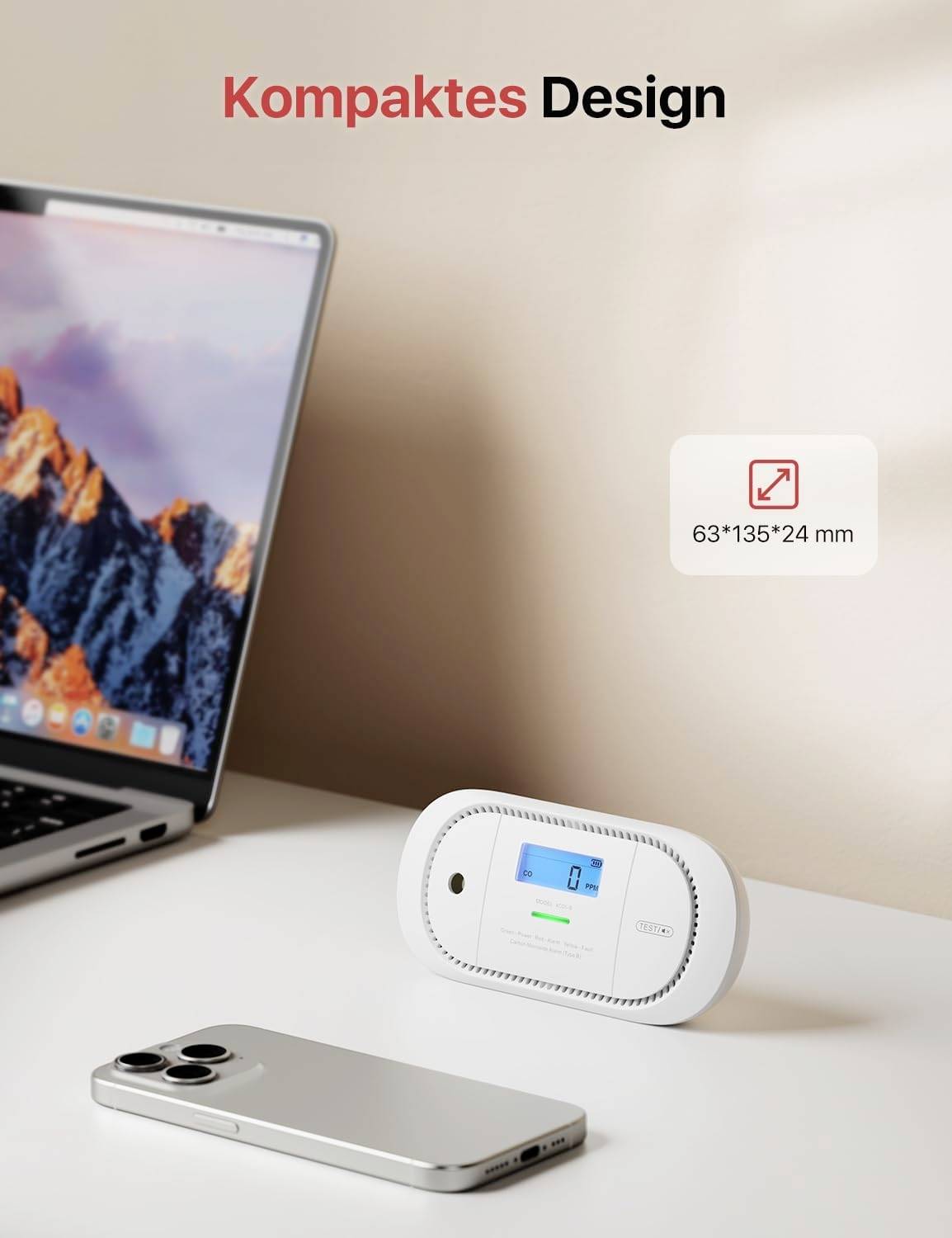 X-Sense XC01-R Kohlenmonoxid-Melder