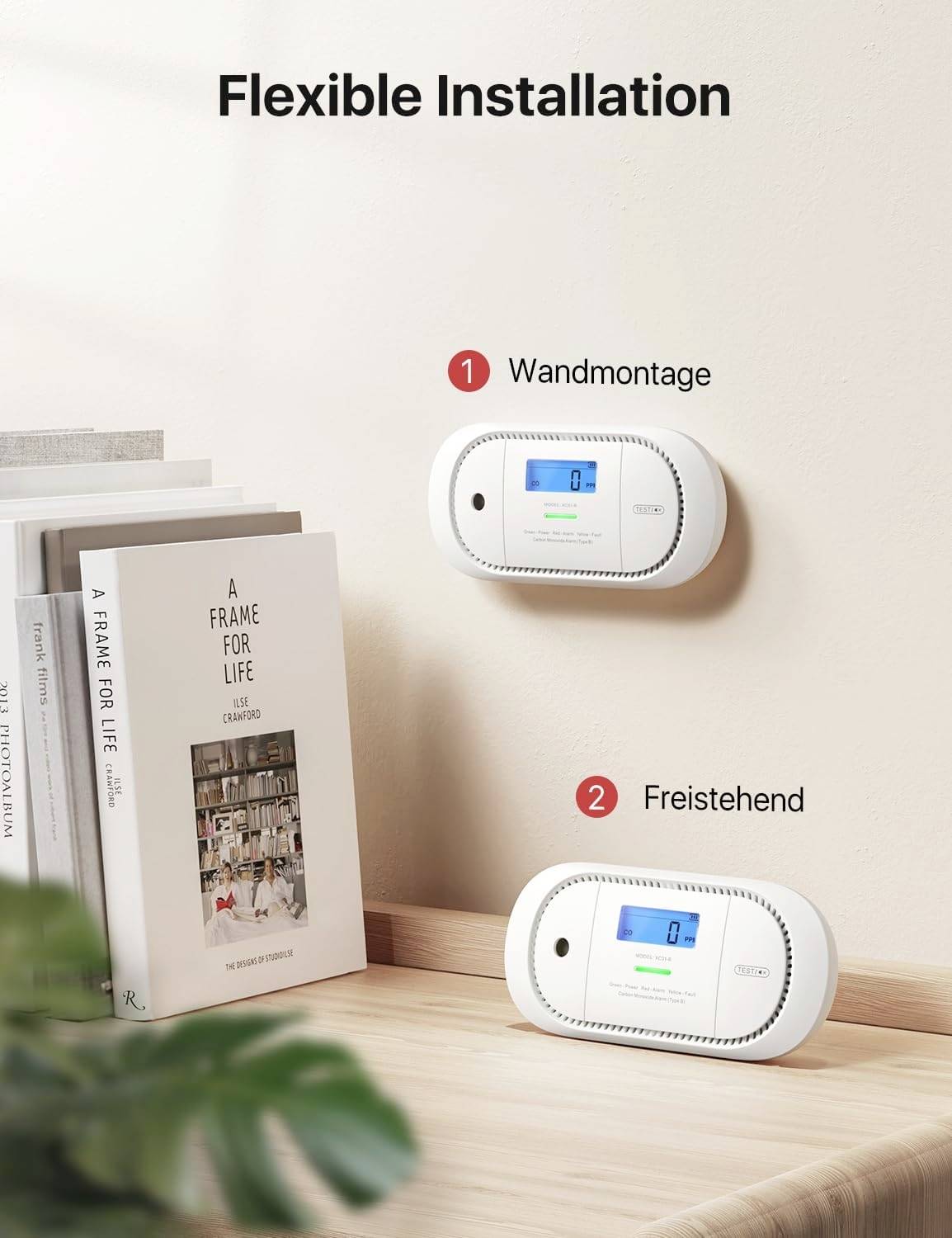 X-Sense XC01-R Kohlenmonoxid-Melder