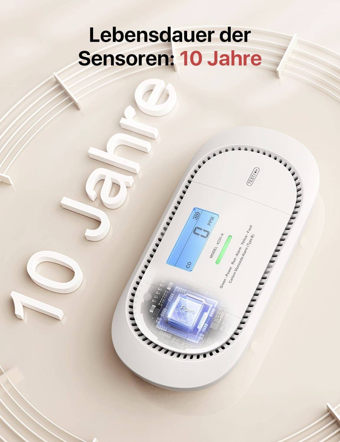 X-Sense XC01-R Kohlenmonoxid-Melder