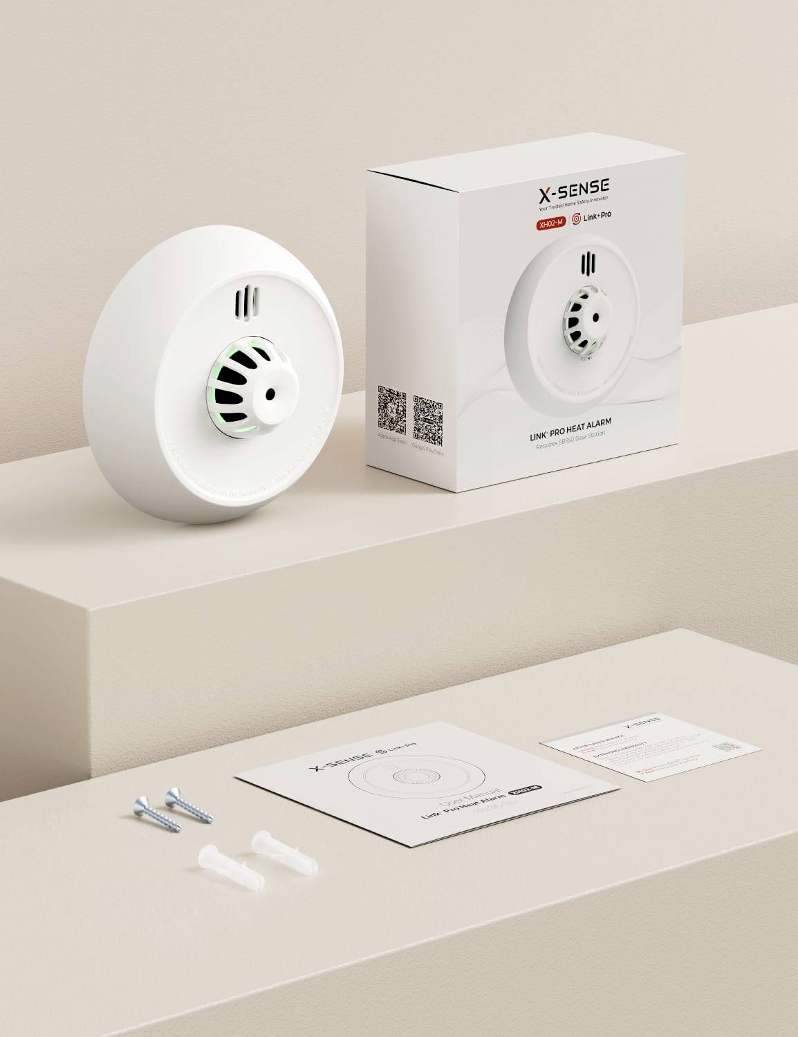 X-Sense XH02-M Hitzemelder (B x H x T) 111 x 44.1 x 111 mm